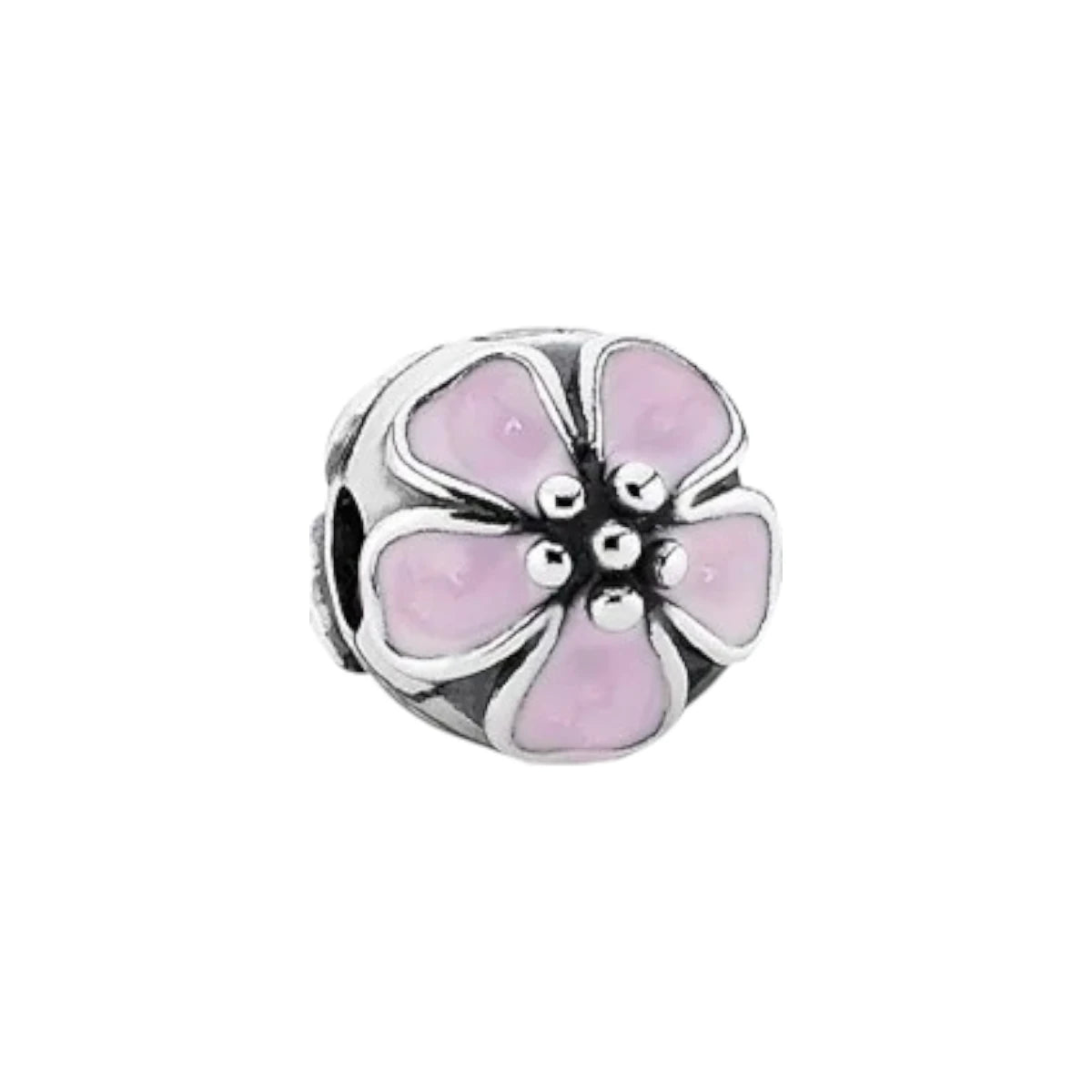 Charm από ασήμι 925 λουλούδι (C1094)