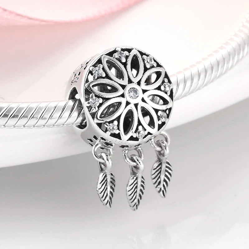 Charm από ασήμι 925 ονειροπαγίδα (C1125)