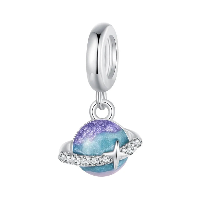 Charm από ασήμι 925 υδρόγειος (C1129)