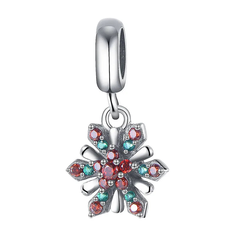 Charm από ασήμι 925 χιονονιφάδα (C1310)
