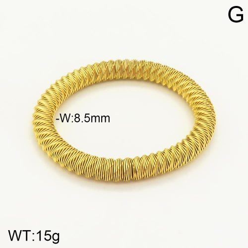 Ατσάλινη βραχιόλι επιχρυσωμένο 18k (B3009) - charmy.gr