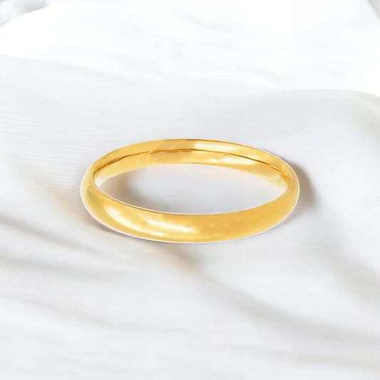 Ατσάλινο βεράκι επιχρυσωμένο (R3065) - charmy.gr