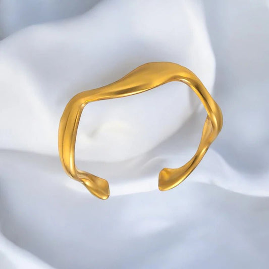 Ατσάλινο ρυθμιζόμενο δαχτυλίδι (R1404) - charmy.gr