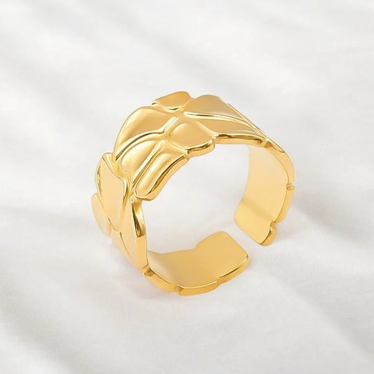 Ατσάλινο ρυθμιζόμενο δαχτυλίδι (R1420) - charmy.gr