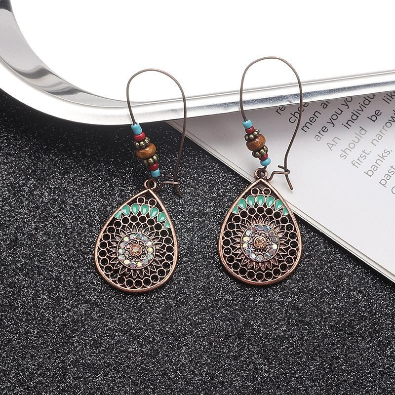 Κρεμαστά σκουλαρίκια boho (E1369)