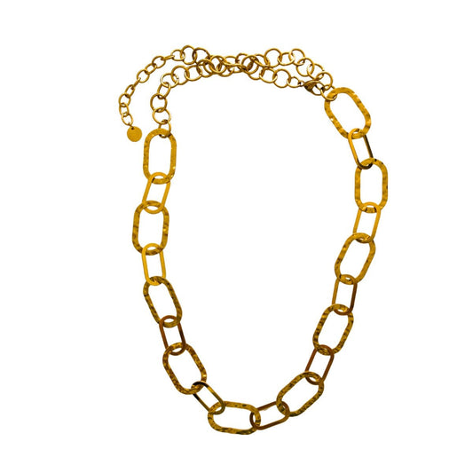Αλυσίδα λαιμού μακριά 60 εκατοστά με επιχρυσωμένη (N1450) - necklace - charmy.gr
