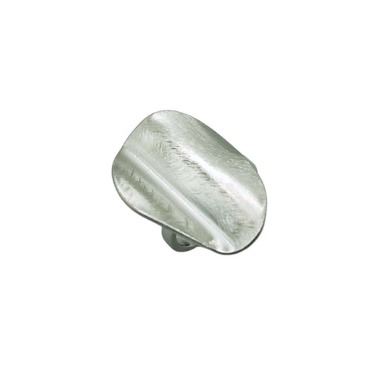 Ατσάλινο δαχτυλίδι χρώμα ασημί που καλύπτει το δάκτυλο no 7 (R1280) - rings - charmy.gr