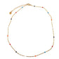 Κολιέ ατσάλινο ροζάριο επιχρυσωμένο (N1116) - necklace - charmy.gr