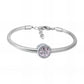 Ατσάλινο βραχιόλι με charm (B3251)