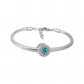 Ατσάλινο βραχιόλι με charm (B3258)