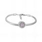 Ατσάλινο βραχιόλι με charm (B3263)