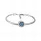 Ατσάλινο βραχιόλι με charm (B3265)