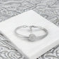 Ατσάλινο βραχιόλι με charm (B3267)