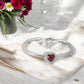 Ατσάλινο βραχιόλι με charm (B3268)