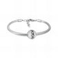 Ατσάλινο βραχιόλι με charm (B3272)