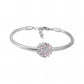 Ατσάλινο βραχιόλι με charm (B3284)