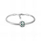 Ατσάλινο βραχιόλι με charm (B3293)