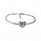 Ατσάλινο βραχιόλι με charm (B3295)