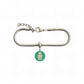 Ατσάλινο βραχιόλι με charm (B3253)