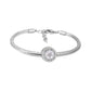 Ατσάλινο βραχιόλι με charm (B3344)
