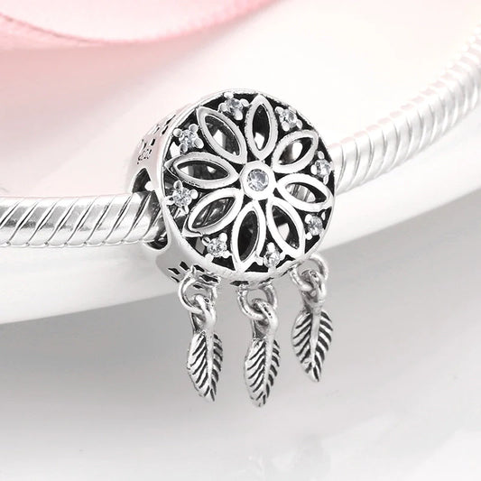 Charm από ασήμι 925 ονειροπαγίδα (C1125)