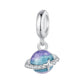 Charm από ασήμι 925 υδρόγειος (C1129)