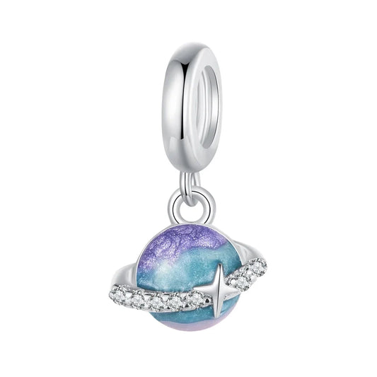 Charm από ασήμι 925 υδρόγειος (C1129)
