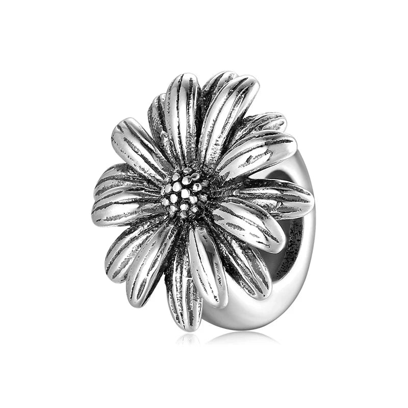 Charm από ασήμι 925 λουλούδι (C1164)