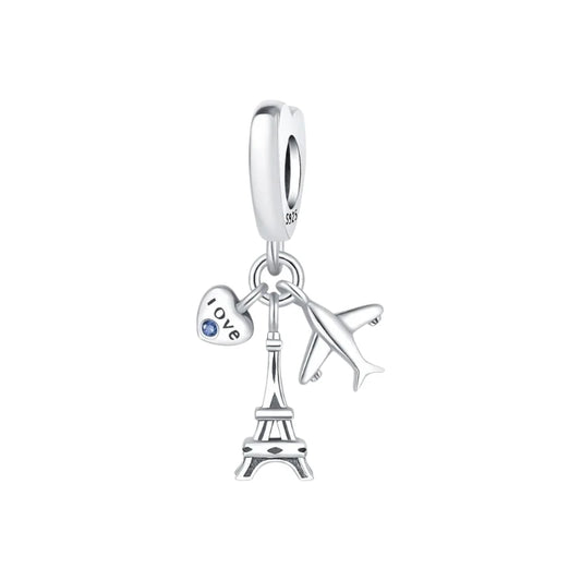 Charm από ασήμι 925 ταξίδι (C1218)