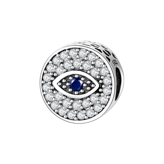 Charm από ασήμι 925 ματάκι (C1238)