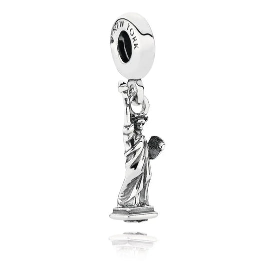Charm από Ασήμι 925 – Άγαλμα της Ελευθερίας “New York” (C1261)