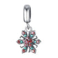 Charm από ασήμι 925 χιονονιφάδα (C1310)