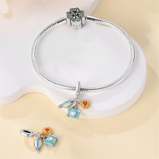 Charm Θέμα Ταξίδι Ασήμι 925 (C1347)