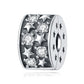Ασημένιο 925 Charm Αστέρια με Zircon (C1383)