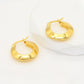Ατσάλινοι κρίκοι χρυσό – 2.0cm (E3343)