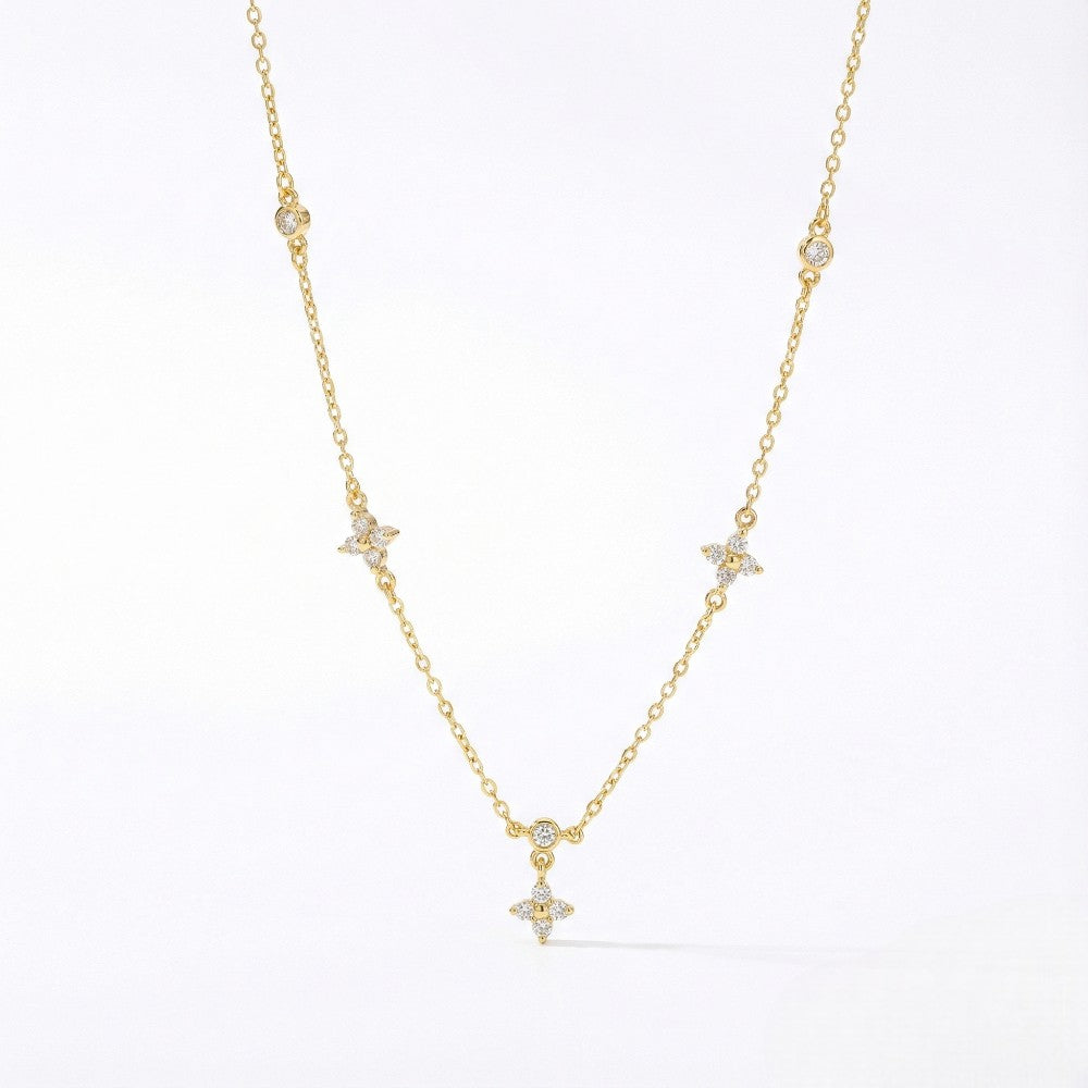 Κολιέ από Ασήμι 925 Επιχρυσωμένο (SN0002)