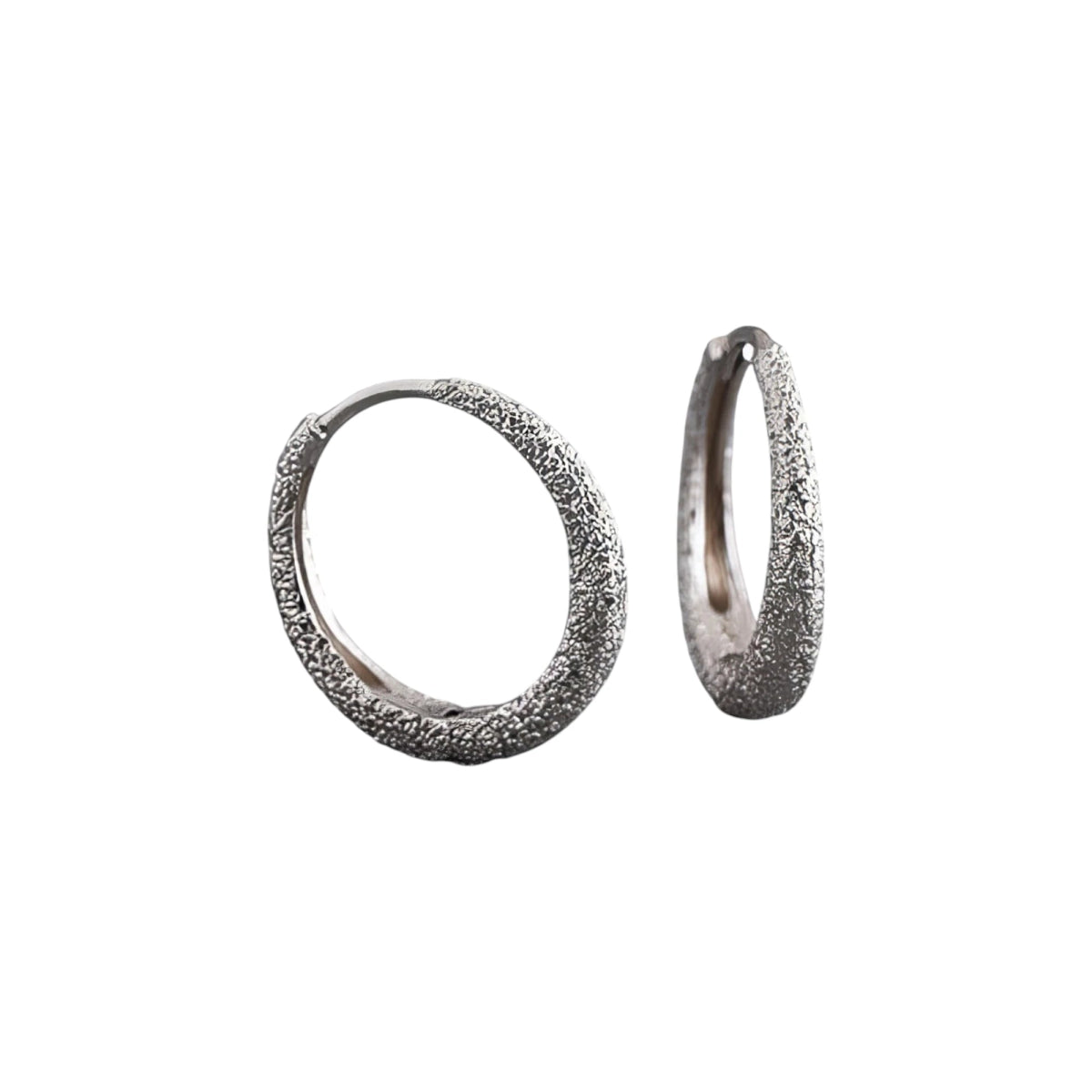 Ασημένια σκουλαρίκια κρικάκια 1.9cm (SE029) - charmy.gr