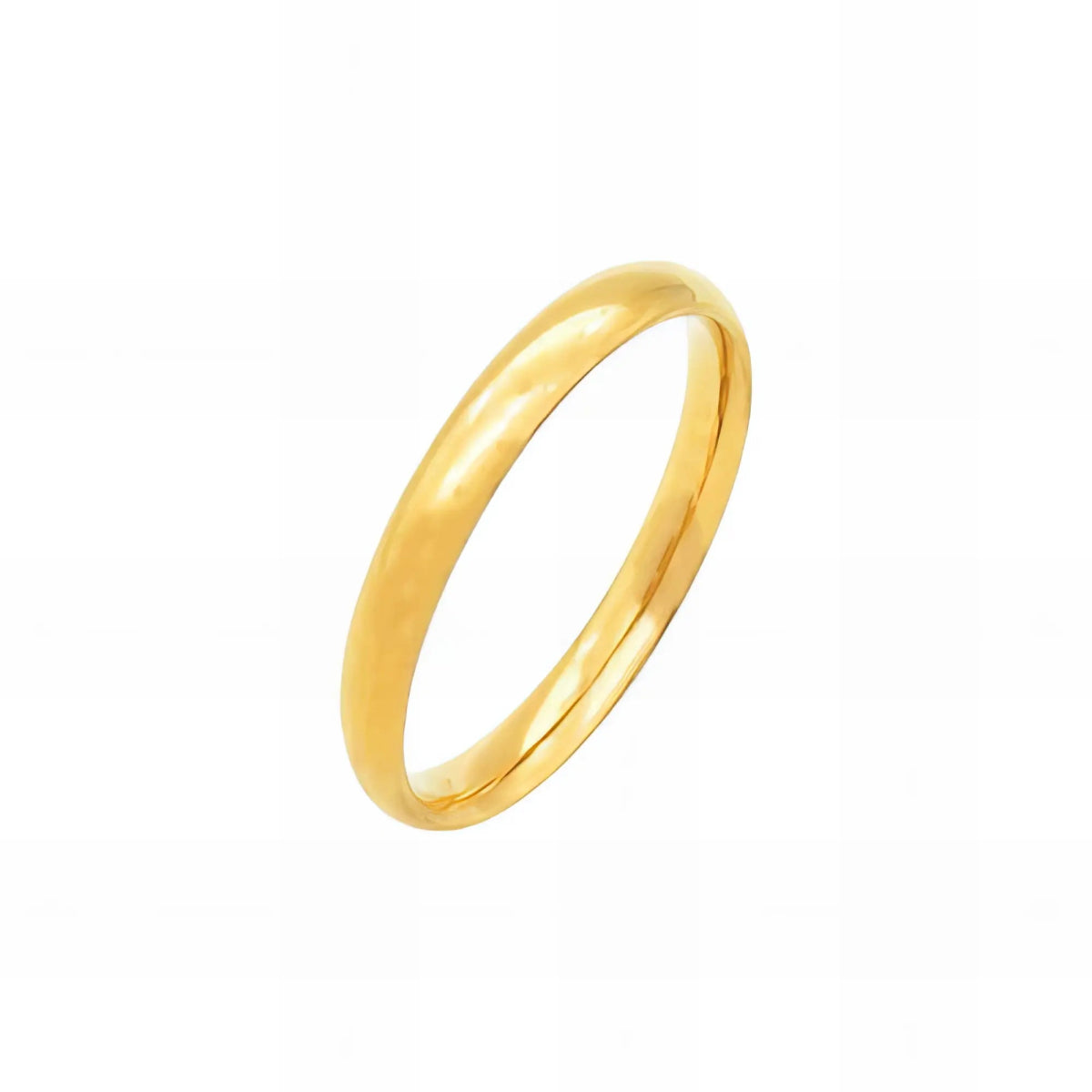 Ατσάλινο βεράκι επιχρυσωμένο (R3065) - charmy.gr