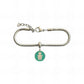 Ατσάλινο βραχιόλι με charm (B3253) - charmy.gr