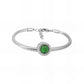 Ατσάλινο βραχιόλι με charm (B3264) - charmy.gr