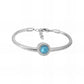 Ατσάλινο βραχιόλι με charm (B3266) - charmy.gr