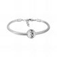 Ατσάλινο βραχιόλι με charm (B3272) - charmy.gr