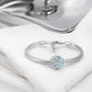 Ατσάλινο βραχιόλι με charm (B3276) - charmy.gr
