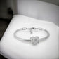 Ατσάλινο βραχιόλι με charm (B3277) - charmy.gr