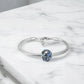 Ατσάλινο βραχιόλι με charm (B3288) - charmy.gr