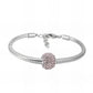Ατσάλινο βραχιόλι με charm (B3341) - charmy.gr