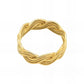 Ατσάλινο δαχτυλίδι επιχρυσωμένο (R3112) - charmy.gr