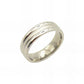 Ατσάλινο δαχτυλίδι χρώμα ασημί (R3029) - charmy.gr