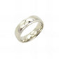 Ατσάλινο δαχτυλίδι χρώμα ασημί (R3030) - charmy.gr