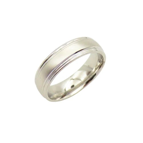 Ατσάλινο δαχτυλίδι χρώμα ασημί (R3033) - charmy.gr